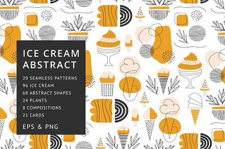 Ice cream abstract