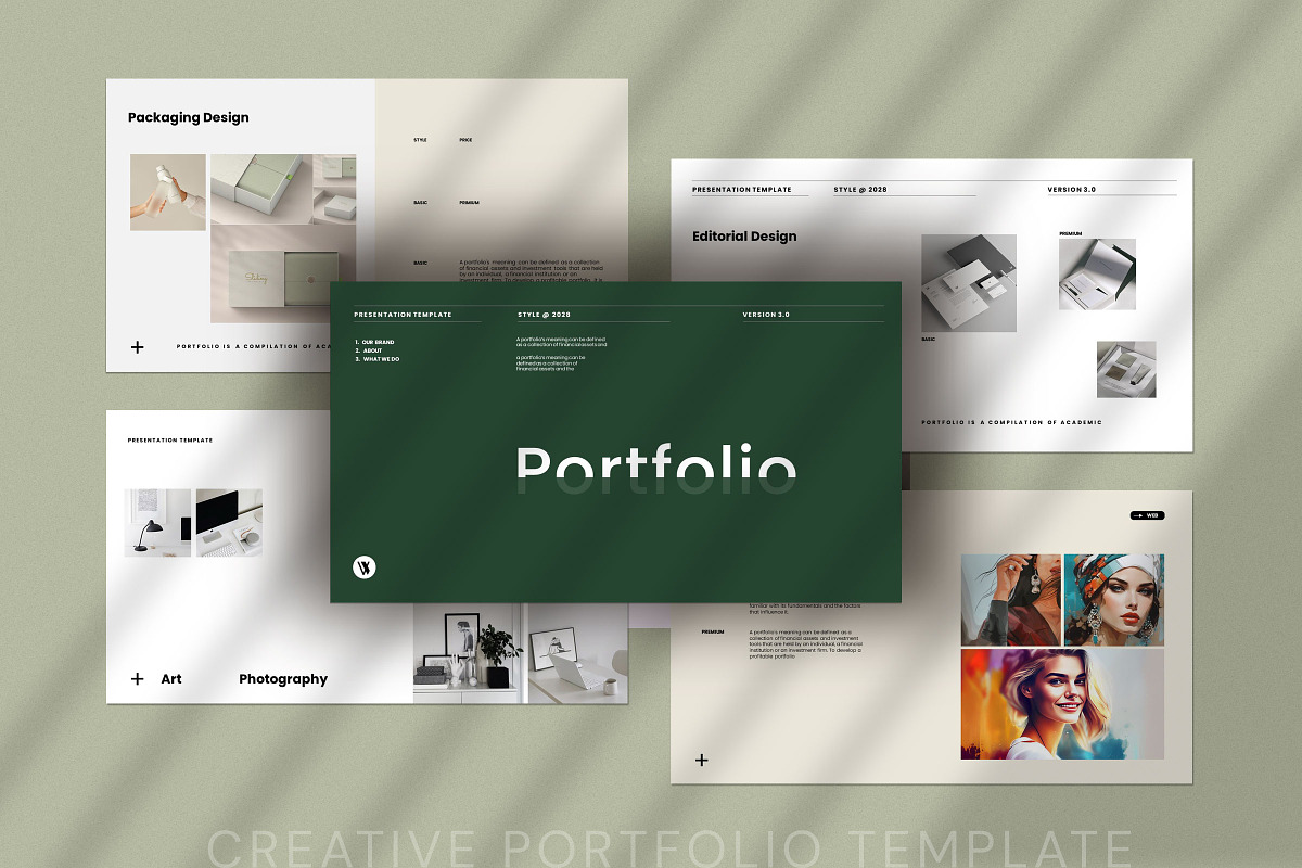 Creative | Portfolio Template, a Presentation Template by Studio Industry (Photo 8 of 11)