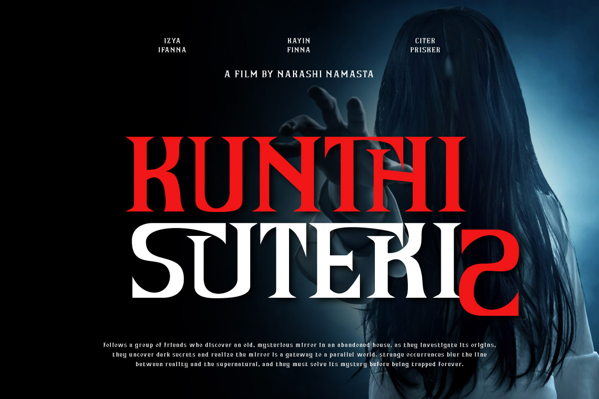 Ensatulogi - Display Horror Font, a Serif Font by twinstd (Photo 5 of 8)