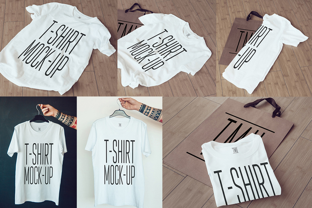 T-Shirt Mock-Up, a Shirt Mockup by Freeman Studio (Photo 3 of 11)
