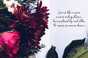 Hey Olivia - a romantic script, a Script Font by Design 265 (Thumbnail 2 of 6)