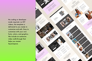 Squarespace Template: Stories