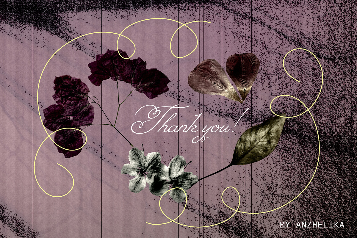 Mystic Autumn Botanical Grain, a Background Graphic by Anzhelika (Photo 12 of 12)