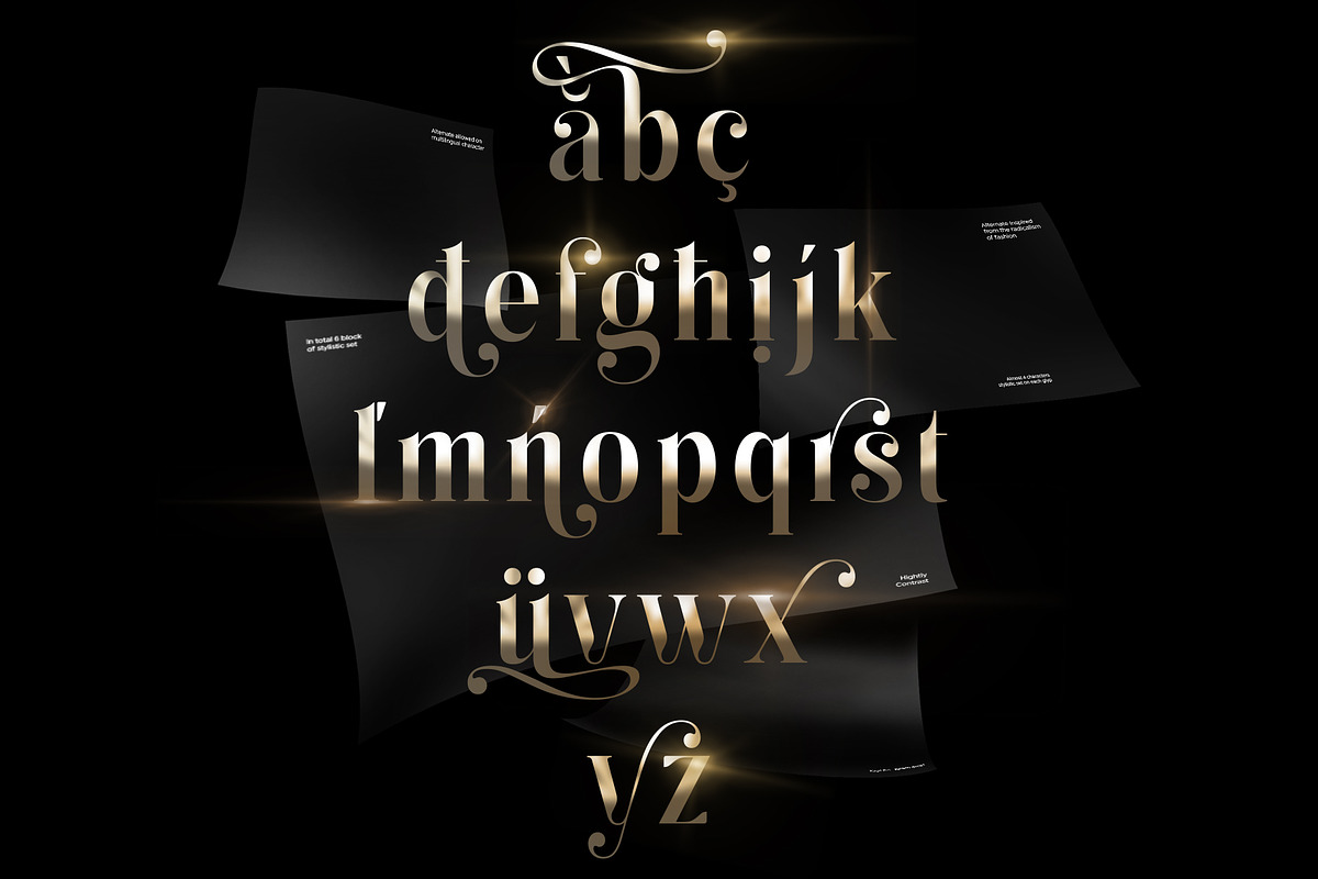 Kage Pro - Neoclassical Display Font, a Serif Font by Balibilly Design (Photo 4 of 17)
