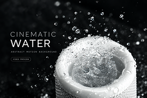 Waterproof Speaker Splash Video