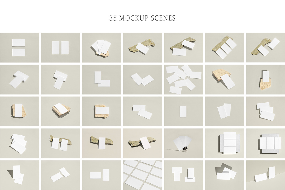 Business Cards Mockup Kit, a Product Mockup by Cuoco (Photo 2 of 14)