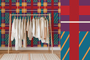 Checkered & Plaid vector patterns, a Pattern Graphic by Carpet Tapete Pretzel (Thumbnail 6 of 13)