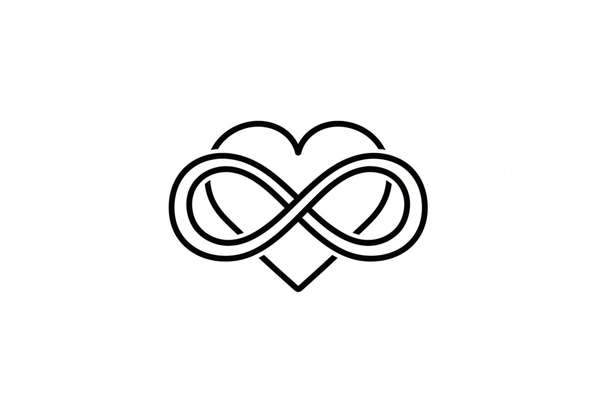 50 Infinity Heart Symbol Vector Bund, an Illustration by abu67222 (Photo 48 of 51)