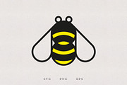 Buzzy Bees - PNG, SVG, EPS, an Illustration by Kessens (Thumbnail 2 of 3)