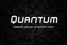 Quantum - Modern Display Font