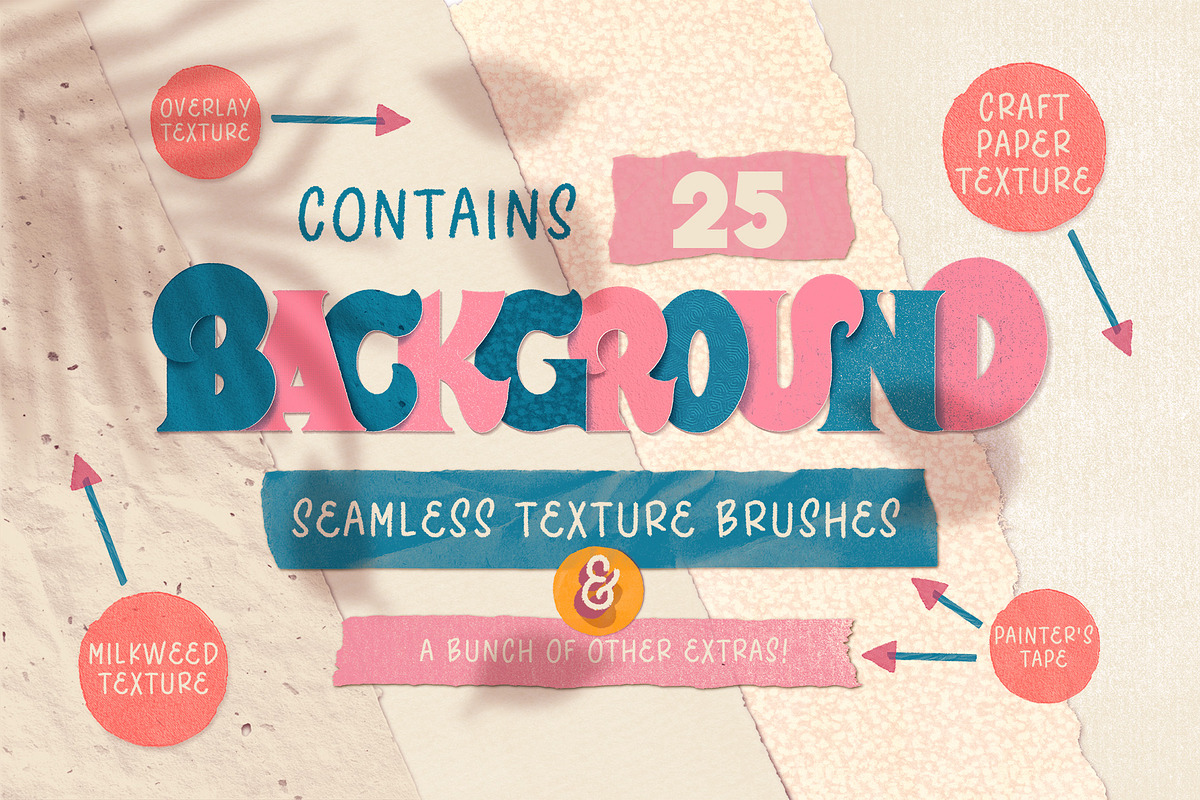Ultimate Photoshop Background Set, a Brush Add-On by Shoutbam (Photo 11 of 11)