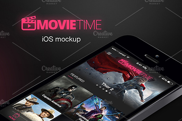 MOVIETIME MOCKUP, Sketch 3 preview 5