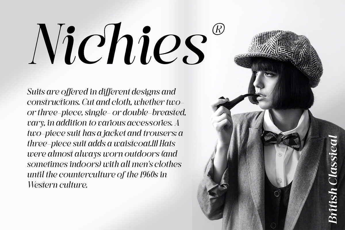 British Classical - Display Serif, a Serif Font by TypeClassHeroes (Photo 3 of 15)