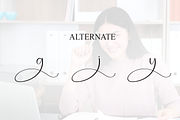 Intelligent | Script Font, a Handwritten Font by Scratchones (Thumbnail 8 of 9)