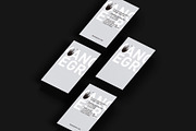 Business cards template: Mano Negra, a Business Card Template by Srg® (Thumbnail 3 of 4)
