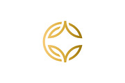 Letter C Leaf Logo Luxury Brand, a Branding & Logo Template by Signatoro (Thumbnail 2 of 3)