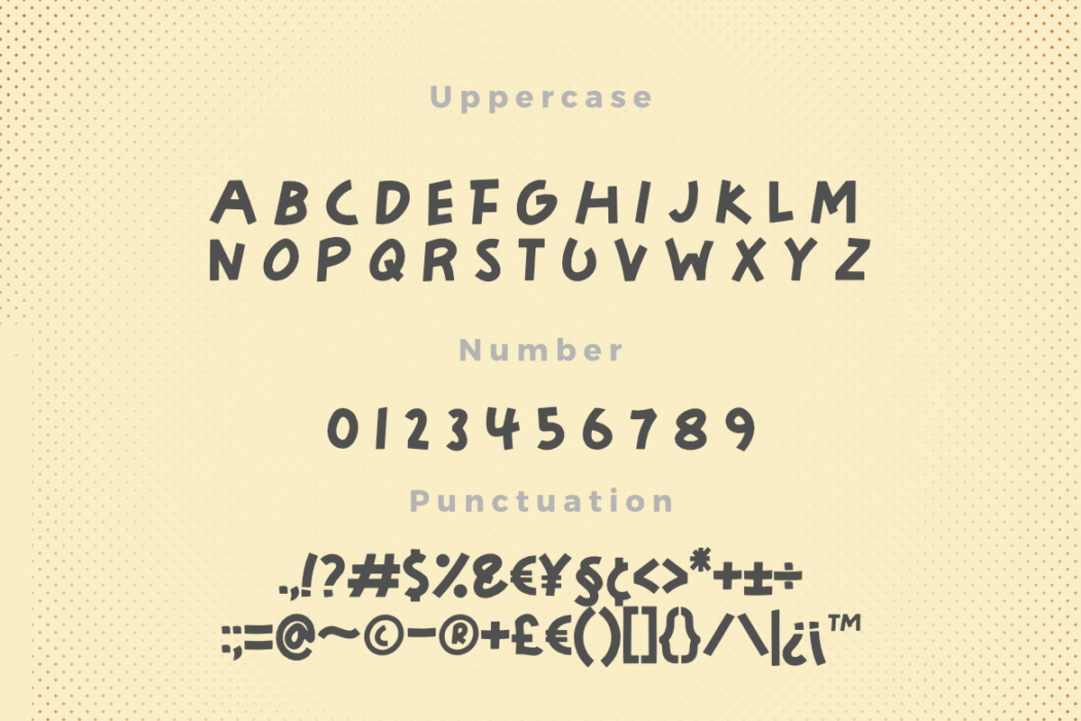 Playbook | Playful Sans Serif Font, a Sans Serif Font by Bayuktx (Photo 3 of 4)