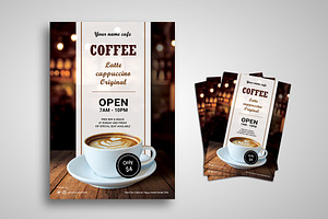 Coffe Shop Promo Template.