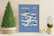 Modern Winter 2 | Wall Art Creator, an Object Graphic by Leleka.Store (Thumbnail 5 of 17)