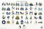 Arctic Winter Clipart, a Seasonal Illustration by Markicha Art (Thumbnail 4 of 5)