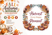 Fall Quotes Sublimation Bundle, a Seasonal Illustration by Actual Pixel (Thumbnail 5 of 16)