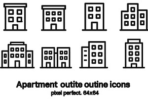Vector illustration of apartment, an Object Illustration by ZinetroN
