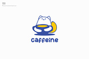 Caffeine Logo, a Branding & Logo Template by blends.studio (Thumbnail 1 of 4)