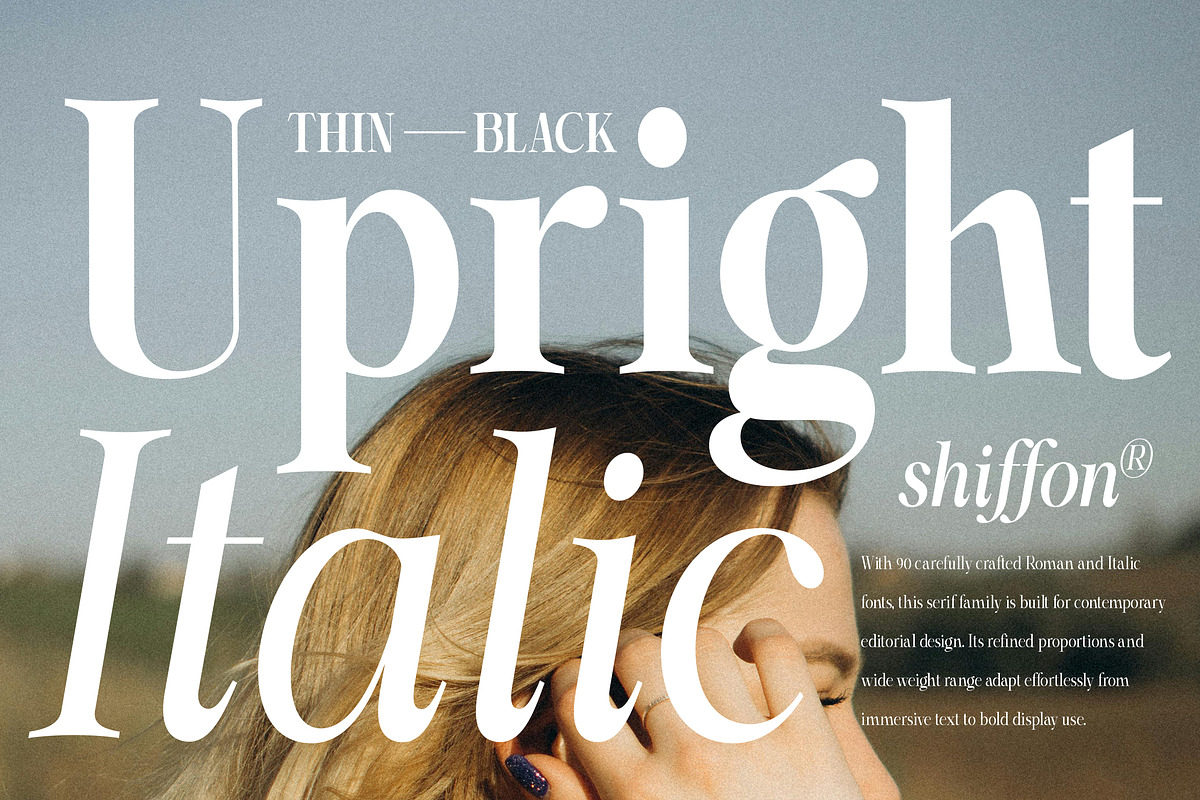 Shiffont Serif, a Serif Font by MasaType (Photo 7 of 12)