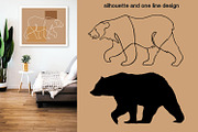 Bear & nature double exposure tattoo, an Animal Illustration by Live line (Thumbnail 3 of 5)