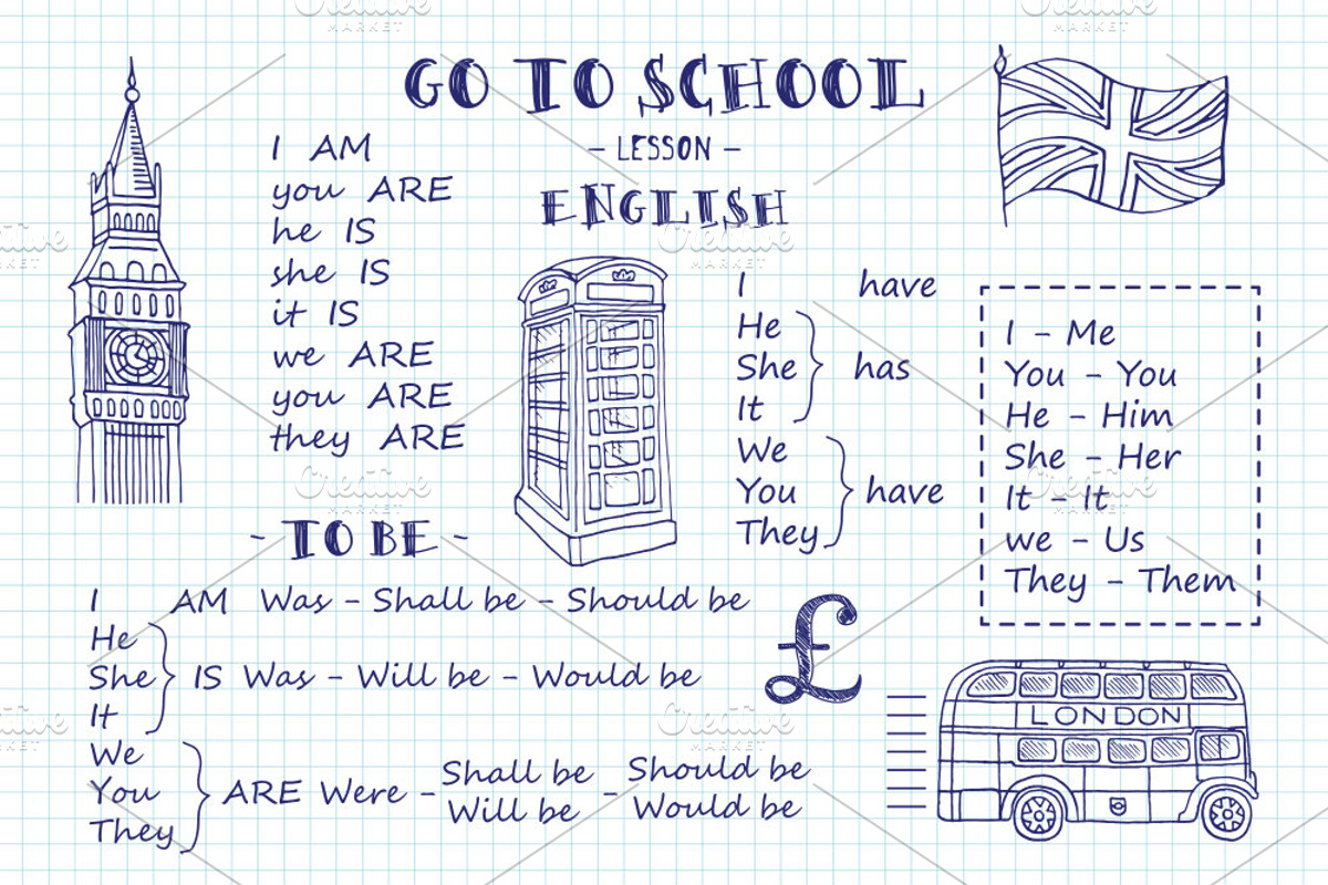 Go to school. Doodle set, an Education Illustration by WINS Doodle shop (Photo 8 of 10)