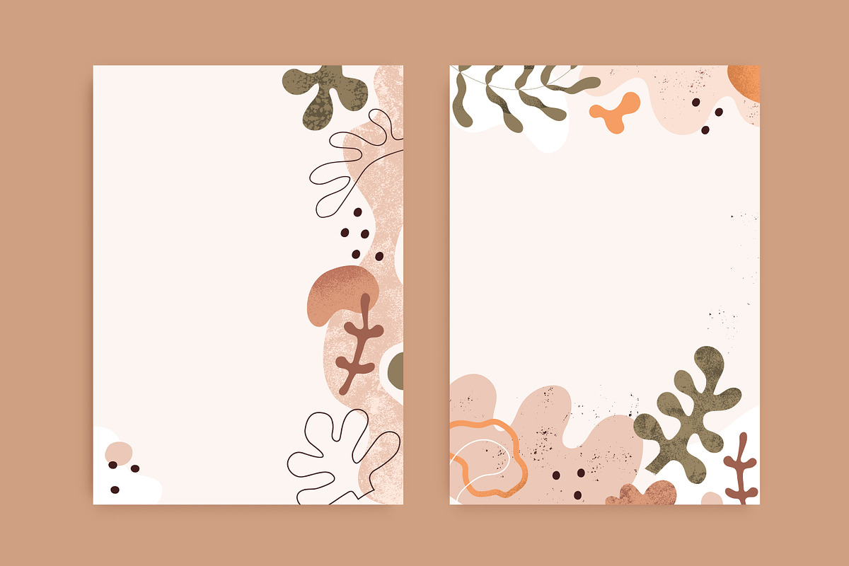Abstract shapes cards, backgrounds, a Decorative Illustration by Good Studio (Photo 7 of 13)
