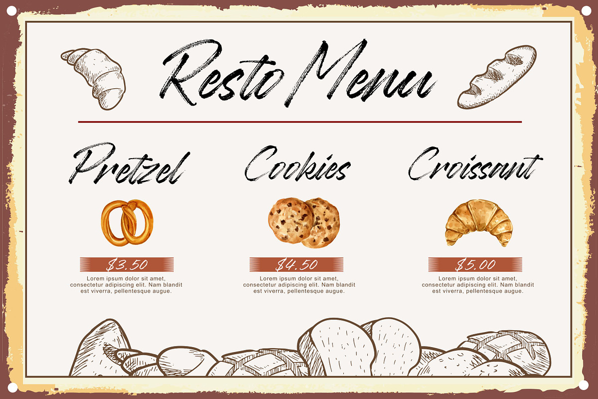 Baguette - Handbrushed Font, a Script Font by Balpirick Studio (Photo 3 of 6)