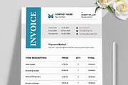Invoice Template Design Layout, an Invitation Template by MightyDesign (Thumbnail 4 of 7)