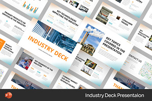 Industry Deck Powerpoint Templates, a Presentation Template by Fit-tee