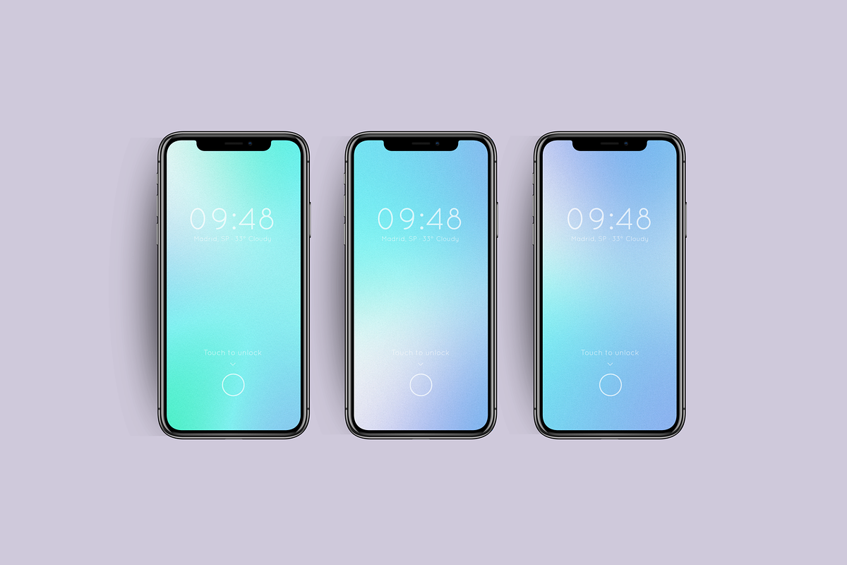 Cold Pastel Gradient Background Set, a Texture Graphic by TheCoastlineStudio (Photo 4 of 9)