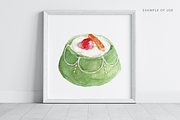 Little Sicilian Cassata Illustration, a Food Illustration by Kolorata Art (Thumbnail 3 of 3)