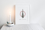 Watercolor Clipart - Winter Land, an Animal Illustration by Beigetime (Thumbnail 5 of 12)