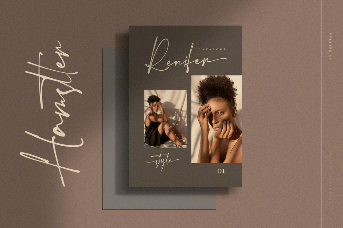The Hamstter Signature Font, a Script Font by Vultype Co. (Photo 5 of 11)