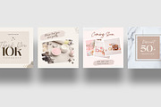 Skincare Instagram Post Canva, a Social Media Template by Boinah Studio (Thumbnail 3 of 6)