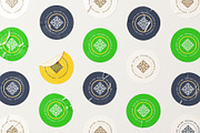 Round Sticker Mockup, an Advertising Mockup by AlienValley (Thumbnail 4 of 5)