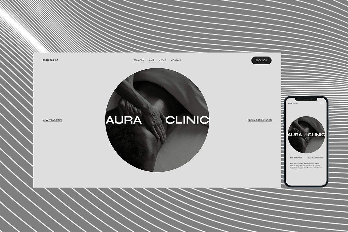 Aura Clinic - Squarespace Template, a Squarespace Template by Gem Media (Photo 4 of 6)