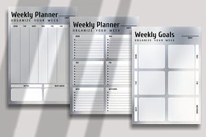 Daily Weekly Planner Kit