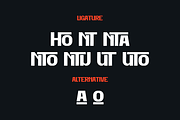 Grontiko - Condensed Font, a Sans Serif Font by Iqsiart Studio (Thumbnail 6 of 7)