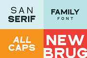 NEW BRUG, a Sans Serif Font by Pustudio (Thumbnail 6 of 6)