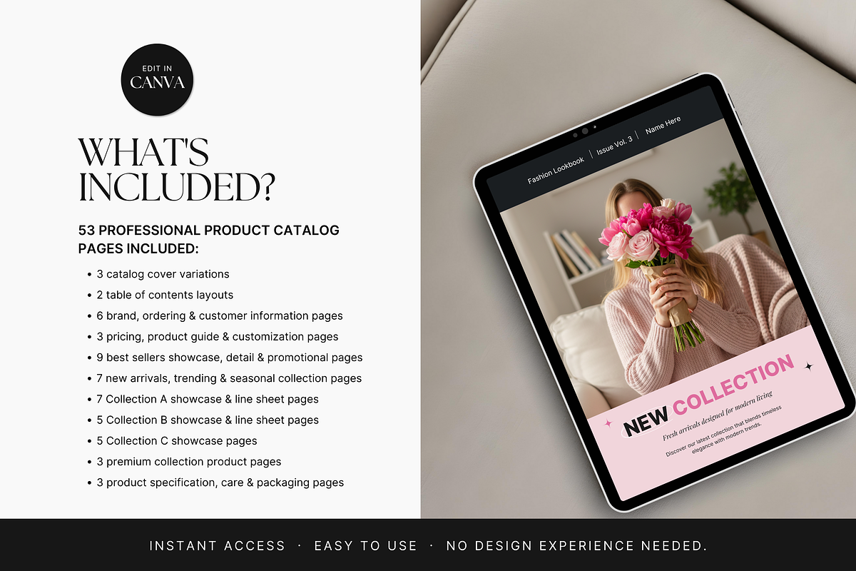 Wholesale Catalog Canva Template, a Brochure Template by DigiPax (Photo 2 of 10)