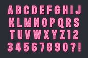 Retro show alphabet design, an Object Graphic by RevelStockart (Thumbnail 2 of 12)