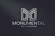 Monumental - Logo Template, a Branding & Logo Template by Alfam17 (Thumbnail 1 of 3)