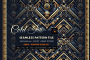 Luxurious Art Deco & Baroque Pattern, a Texture Illustration by ARSCOR (Thumbnail 1 of 6)