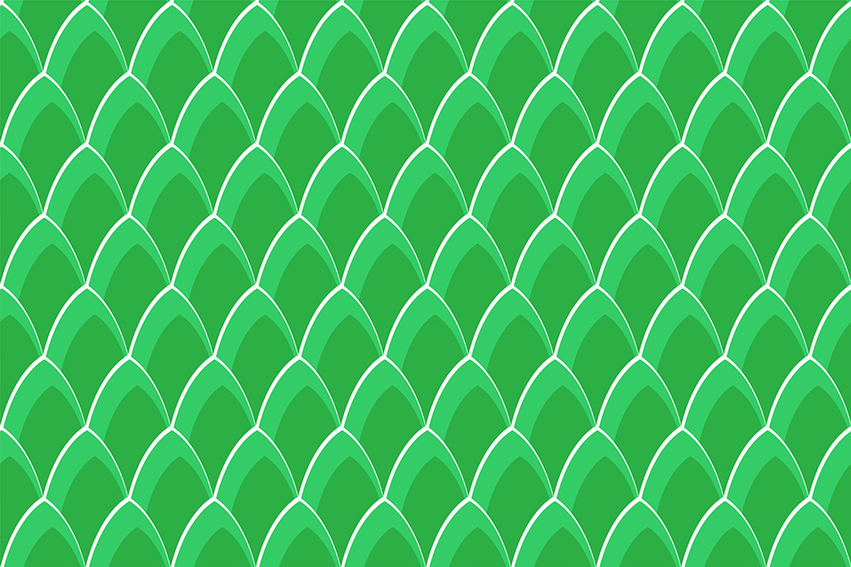 Scale seamless pattern, a Pattern Graphic by Volyk (Photo 4 of 7)