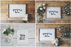 BUNDLE: 8 Aged Mockups 8x10"&11x14"